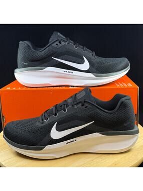 Nike Winflo 11 Size 6 Women's FJ9510-001 Black/Anthracite/Cool Grey/White